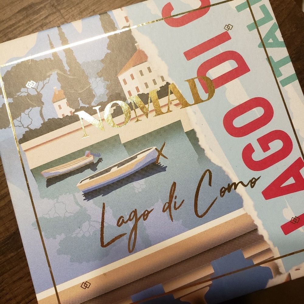 Nomad cosmetics Lake Como Palette